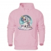 Blusa de Frio Feminina Abrigo Moletom Quentinho Estampa Unicornio Confortavel Macia