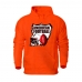 Blusa de Frio Moletom Abrigo Plus Size Masculino Estampado Inverno Flanelado Com Bolso Canguru