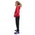 Conjunto Infantil Menina Estampa Unicornia Colorida Blusa Canguru e Calça Moletom Toque Macio