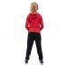 Conjunto Infantil Menina Estampa Unicornia Colorida Blusa Canguru e Calça Moletom Toque Macio