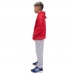 Conjunto Moletom Infantil Meninos Blusa Canguru Capuz e Calça Comprida Quentinho Inverno Escola