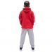 Conjunto Moletom Infantil Meninos Blusa Canguru Capuz e Calça Comprida Quentinho Inverno Escola