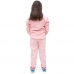 Conjunto Abrigo Infantil Blusa Estampa Gato Com Calça Comprida de Frio Confortavel Tecido Macio