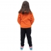 Kit Blusa Moletom Menina Infantil Canguru Com Calça de Frio Lisa Para Escola Passeio Moda Inverno