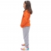 Conjunto Moletom Infantil Meninas Blusa Canguru Capuz e Calça Comprida Quentinho Inverno Escola