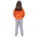 Conjunto Moletom Infantil Meninas Blusa Canguru Capuz e Calça Comprida Quentinho Inverno Escola