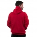 Blusa Moletom Canguru Masculina Flanelada Capuz Cordao Ajustavel Estampado Moderno Casaco de Frio