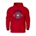 Blusa Moletom Canguru Casaco de Frio Estampado Athletic Division 50% Algodão 50% Poliéster