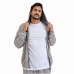 Conjunto Jaqueta Com Ziper e Calça Cordao Ajustavel Chimpa Microfibra Masculina Academia Treino