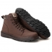 Bota Coturno Masculina Adventure Solado Resistente Trilha Fechamento Cadarço Cano Medio Conforto