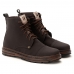 Bota Coturno Masculina Adventure Liso Design Moderno Cano Medio Resistente e Segura Para Moto
