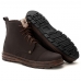 Bota Coturno Masculina Adventure Liso Design Moderno Cano Medio Resistente e Segura Para Moto
