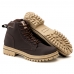 Coturno Masculino Bota Para Trabalho Resistente Tratorado Palmilha EVA Macia Motoboy Entregador