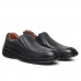 Sapato Social Linha Conforto Masculino Couro Solado Borracha Palmilha PU Gel Elegante