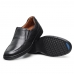 Sapato Social Linha Conforto Masculino Couro Solado Borracha Palmilha PU Gel Elegante