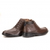 Sapato Bota Conforto Social Cano Medio Palmilha PU Gel Confortavel Cadarço Motoqueiro