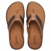 Chinelo de Dedo Masculino Couro Moderno Palmilha EVA Forrada Super Confortavel