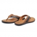 Chinelo de Dedo Masculino Couro Moderno Palmilha EVA Forrada Super Confortavel