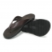 Chinelo Couro Masculino Liso Palmilha EVA Solado TR Confortavel Verao Moderno