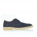 Sapato Casual Couro Masculino Cano Curto Elegante Bico Redondo Design Moderno