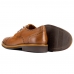 Sapato Oxford Texturizado Couro Masculino Cano Curto Moderno Casamento Tendencia