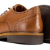 Sapato Oxford Texturizado Couro Masculino Cano Curto Moderno Casamento Tendencia