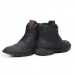 Bota Tratorada Coturno Masculina Couro Confortavel Solado Borracha Cadarço Cano Curto