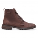 Bota Coturno Tratorada Couro Masculina Palmilha Gel Anti-Impacto Resistente Trilhas Aventura