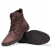 Bota Coturno Tratorada Couro Masculina Palmilha Gel Anti-Impacto Resistente Trilhas Aventura
