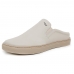 Mule Slip On Casual Couro Masculino Solado Borracha Palmilha Macia Gel Anti-Impacto