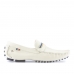 Mocassim Dockside Couro Masculino Detalhe Frontal Colorido Sola Borracha Gel Tendencia