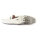 Mocassim Dockside Couro Masculino Detalhe Frontal Colorido Sola Borracha Gel Tendencia