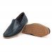 Mocassim Couro Masculino Calce Facil Solado Borracha Espumado Confortavel Trabalho Dia a Dia