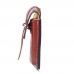 Kit Bainha de Couro Porta Paieiro e Isqueiro Rustico Country Passador Para Cinto Designer Elegante