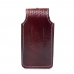 Bainha Capa de Celular de Couro Fecho Botao de Pressao Texturizada Country Passador de Cinto