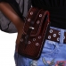 Bainha Capinha Protetora de Celular Couro Muladeiros Passador Para Cinto Country Western