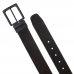Cinto de Couro Social Masculino Dupla Face Fivela Giratoria Liso Esportivo