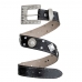 Cinto Feminino Couro Fivela Quadrada Strass Brilho Trabalhada Com Pedraria Estilo Country