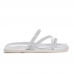 Sandalia Papete Chinelo Strass Feminina Moda Verao Flat Com Brilho Palmilha Conforto Macia