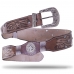 Cinto Feminino Couro Western Fivela Pedraria Strass Brilho Rodeo Country Resistente