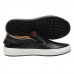 Tenis Slip On Couro Casual Calce Facil Palmilha Gel Anti-Impacto Solado Borracha Macio