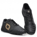 Chuteira Com Trava Futebol Masculina Pro Soccer Sola Borracha Ponto de Flexão Futsal Resistente