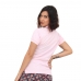 Camiseta Gola Polo Social Baby Look Feminina Algodao Poliester Botão Manga Curta Basica
