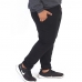 Calça Moletom Plus Size Flanelada Masculina Cordao Ajustavel Lisa Bolsos Lateral Tamanho Especial