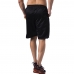 Bermuda Esportiva Masculina Bolsos Lateral Elastico no Cos Costura Reforçada Macia