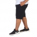 Bermuda Plus Size Masculina Moletinho Tamanho Grande Especial Cordao Ajustavel no Cos