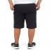 Bermuda Plus Size Masculina Moletinho Tamanho Grande Especial Cordao Ajustavel no Cos