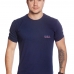 Camiseta Masculina Algodao Confortavel Estampada Frente E Verso USA Aguia Gola Redonda