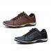 Kit 2 Pares Sapatenis Masculino Casual Couro Solado Borracha Ajuste Elastico Salto Interno