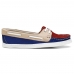 Dockside Sider Colorido Feminino Calce Facil Couro Casual Para Passear Trabalhar Palmilha Macia